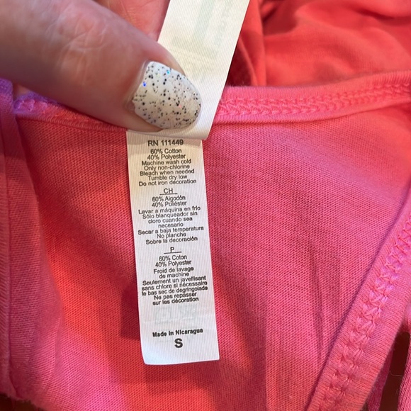 Coral & Gold Vacation Summer Racerback Tank - Picture 6 of 6